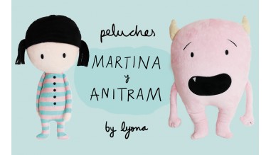 Peluches Martina y Anitram