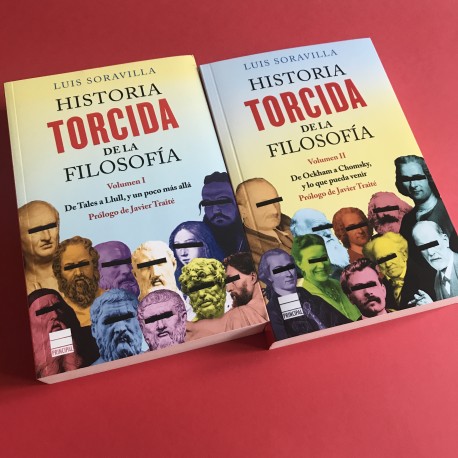 Pack Historia torcida de la Filosofía vol. I y II