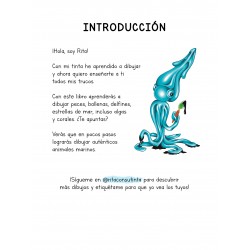 Rita pinta con su tinta